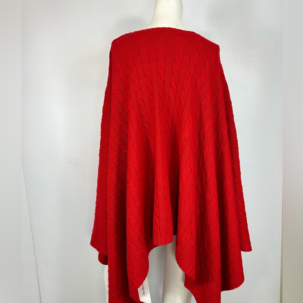 Ralph Lauren Wool Poncho Cardigan